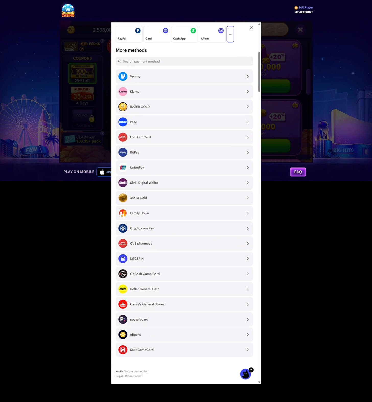 Payment Options image