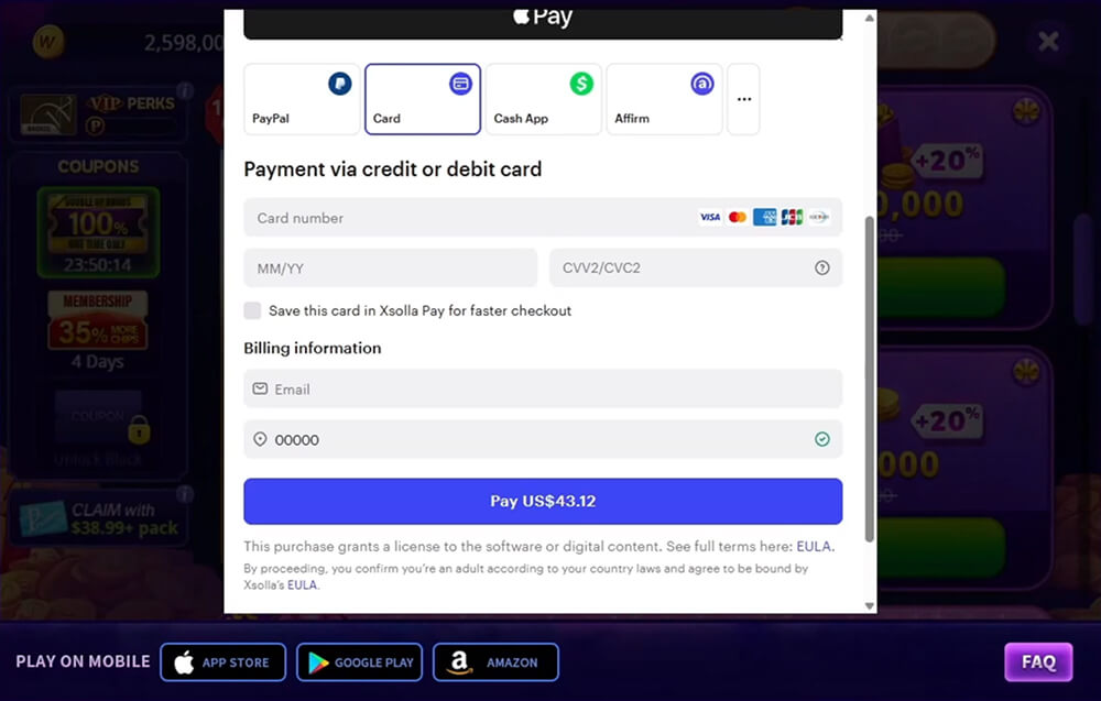 Using a Credit Card image